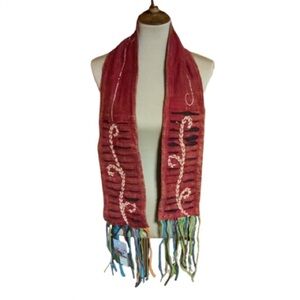 Rising international boho hippie chic bright scarf